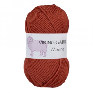 Wikingergarn Merino 50g - Dark Burnt Orange (853) Wikingergarn Merino 50g - Dark Burnt Orange (853)