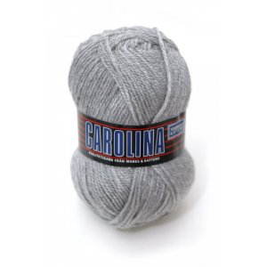 Carolina-Garn - 50 g - Hellgrau (350) Carolina-Garn - 50 g - Hellgrau (350)