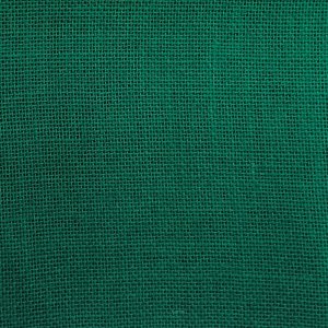 Jutestoff in grüner Farbe Jutestoff in grüner Farbe