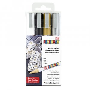 Markierstift ZIG Posterman PMA-20 1 mm, 4 Stück Markierstift ZIG Posterman PMA-20 1 mm, 4 Stück