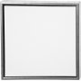 ArtistLine Leinwand mit Rahmen - Antiksilber/Wei - 44 x 44 cm