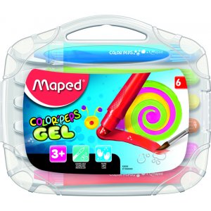 Buntstiftset - Maped - Color' peps 6 Gelmalstifte Buntstiftset - Maped - Color' peps 6 Gelmalstifte
