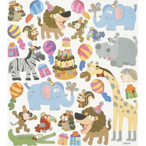 Aufkleber - Geburtstag der Tiere Aufkleber - Geburtstag der Tiere