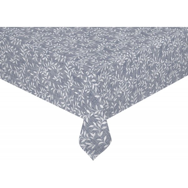 Wachstuch PVC Kleines Blatt - Blau