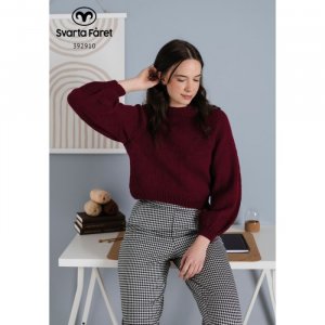 Strickanleitung - Pullover mit Blütenblättern am Ärmel Strickanleitung - Pullover mit Blütenblättern am Ärmel