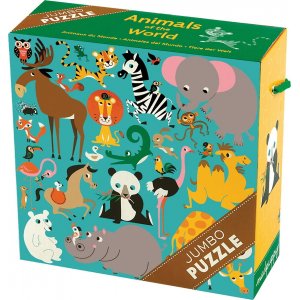 Jumbo-Puzzle - Tiere der Welt Jumbo-Puzzle - Tiere der Welt