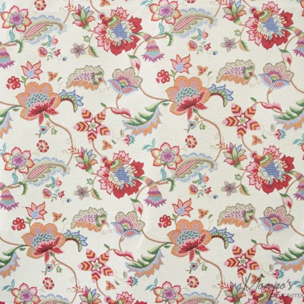 Gobelinstoff - Sommerflora 34