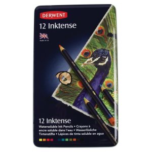 Derwent Inktense - 12 Stifte Derwent Inktense - 12 Stifte