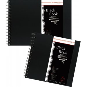 Zeichenbuch Hahnemühle Schwarz 250g Zeichenbuch Hahnemühle Schwarz 250g