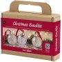 Mini-DIY-Kit Weihnachtsbaumkugeln - Zeichnungen