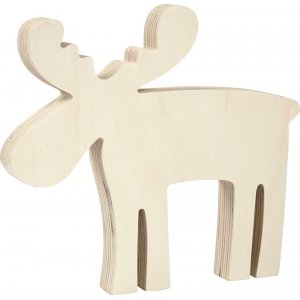 Holzfigur - Elch Holzfigur - Elch