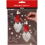 Mini-DIY-Kit - Makramee-Weihnachtsmann