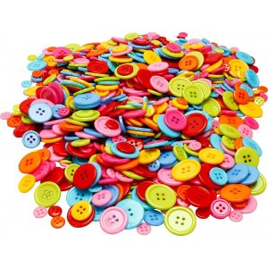 Knopfmischung - 4 Löcher - 500 g Knopfmischung - 4 Löcher - 500 g