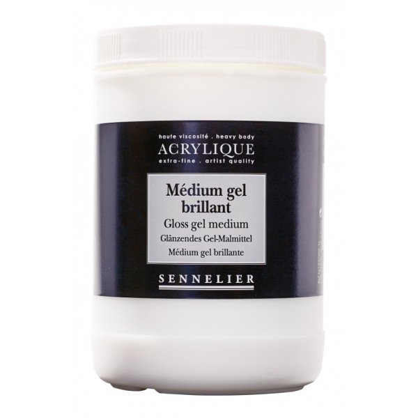 Acrylmedium Sennelier - Glanz-Gel-Medium
