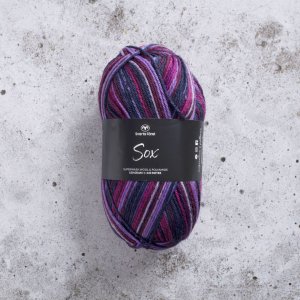 Sox 150g - Lila-Multi Sox 150g - Lila-Multi
