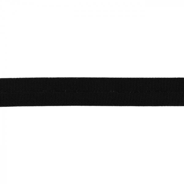 Bndchenstoff - Dehnbar, matt, gerippt 2 cm