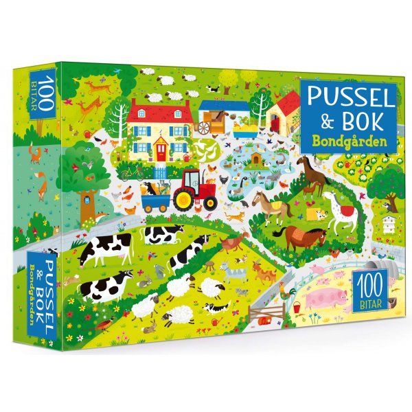 Puzzlebuch - Puzzle & Buch: Der Bauernhof (100 Teile)