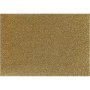 Bgelstoff - Gold - Glitzer - A5