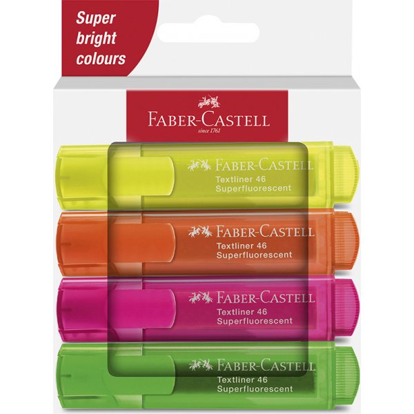Textmarker-Set - Faber-Castell - TL 46
