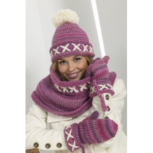 Strickmuster - Mütze, Fäustlinge und Schal-Polo Strickmuster - Mütze, Fäustlinge und Schal-Polo