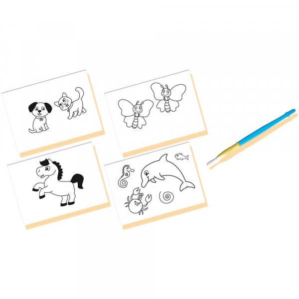 Mein erstes Malen mit Wasser