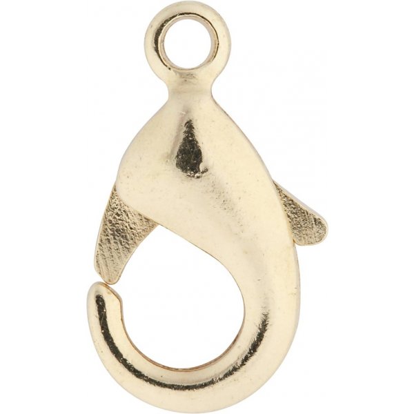 Karabiner - vergoldet - 5 Stk Karabiner - vergoldet - 5 Stk