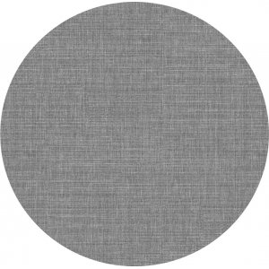 Wachstuch, PVC, rund, Leinen - Grau Wachstuch, PVC, rund, Leinen - Grau