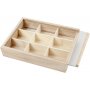 Box mit Fchern und Schutzdeckel