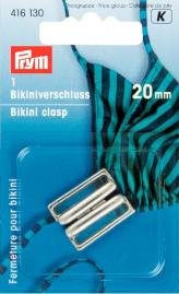 Bikini-Schnalle aus Metall, 20 mm, silberfarben, 1 Stk Bikini-Schnalle aus Metall, 20 mm, silberfarben, 1 Stk