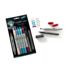 Copic Ciao 5+1 Set - Manga 2 Copic Ciao 5+1 Set - Manga 2