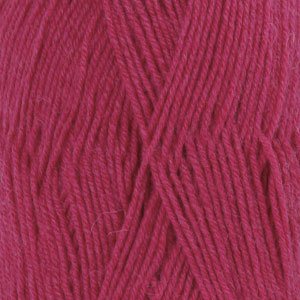 DROPS Fabel Uni Color Garn - 50 g - Cerise (109) DROPS Fabel Uni Color Garn - 50 g - Cerise (109)