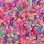 Rhrenperlen Glitzermix - 20000 Stk