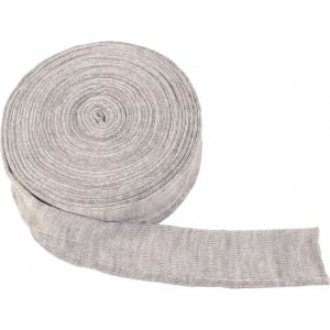 Schlauchgestrick 6 cm grau Schlauchgestrick 6 cm grau