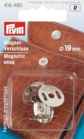Magnetschnalle 19 mm silberfarben Magnetschnalle 19 mm silberfarben