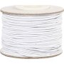Elastische Kordel 1 mm - wei - 25 m