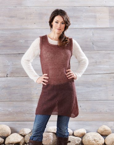 Strickmuster - Glatt gestrickte Tunika und Pullover Strickmuster - Glatt gestrickte Tunika und Pullover