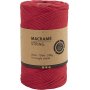 Makrameegarn - rot - 2 mm - 198 m