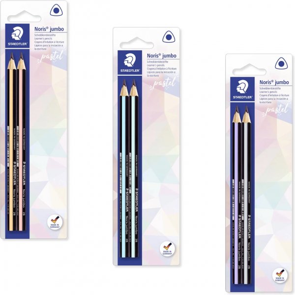 Noris Jumbo Bleistifte Pastell - 2 Bleistifte