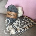 Kundenbild DROPS Flora Mix Garn - 50 g - Dunkelgrau (05)