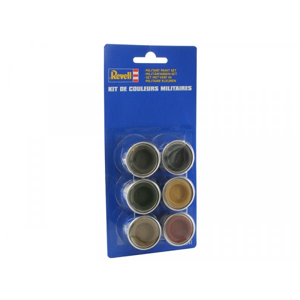 Hobbyfarbe - Revell - Emaille - Militrfarben-Set II