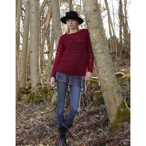 Strickanleitung - Luftiger Damenpullover Strickanleitung - Luftiger Damenpullover