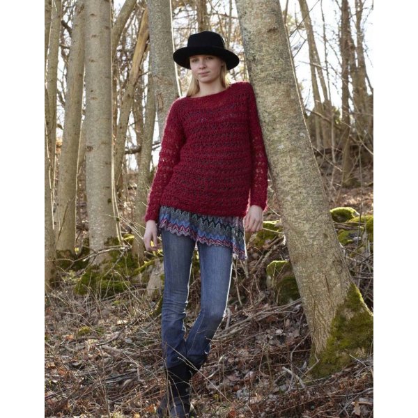 Strickanleitung - Luftiger Damenpullover