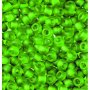 Rocailleperlen matt transparent  2,6 mm - hellgrn