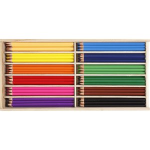 Buntstifte - 3 mm - gemischte Farben - 144 Stk Buntstifte - 3 mm - gemischte Farben - 144 Stk