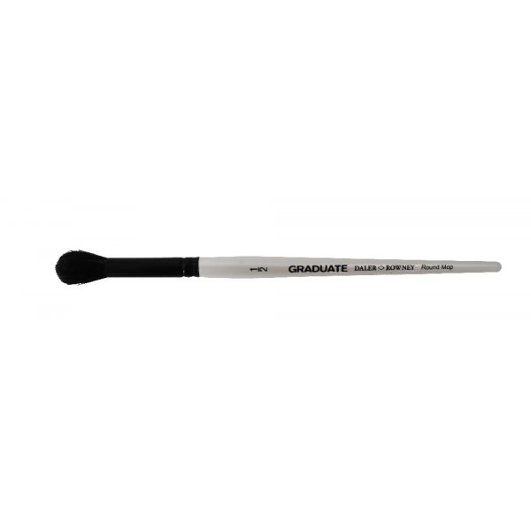 Acrylpinsel Graduate Black Goat Hair Oval Wash