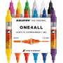 Acrylmarker One4All Twin 1,5 + 4 mm