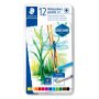 Staedtler 146 10C Aquarellstifte, 12 Farben - Metalletui Staedtler 146 10C Aquarellstifte, 12 Farben - Metalletui
