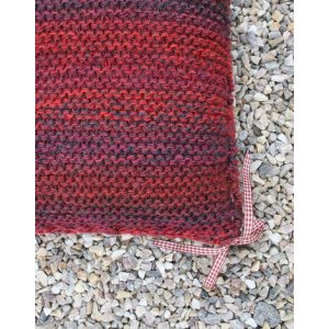 Strickmuster - Plaid und Kissen aus 3-fachem Garn Strickmuster - Plaid und Kissen aus 3-fachem Garn
