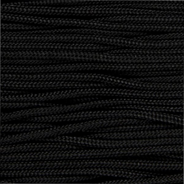 Krawattenschnur - schwarz - 10 m