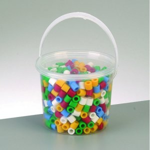 Nabbi® Maxi-Perlen - Grundfarben mischen 550 Stück im Eimer Nabbi® Maxi-Perlen - Grundfarben mischen 550 Stück im Eimer